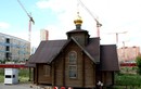 Передвижение здания Введенской церкви на новое место