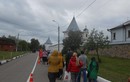 На патриаршую службу в Высоцкий монастырь