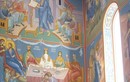 Фрагменты росписи храма прав. Феодора Ушакова