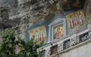 Лик Божией Матери на месте явления чудотворного образа