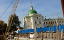 Возведение взорванного в 1935 г. Преображенского собора